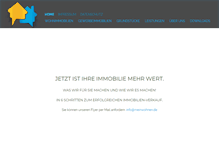 Tablet Screenshot of meinwohnen.de